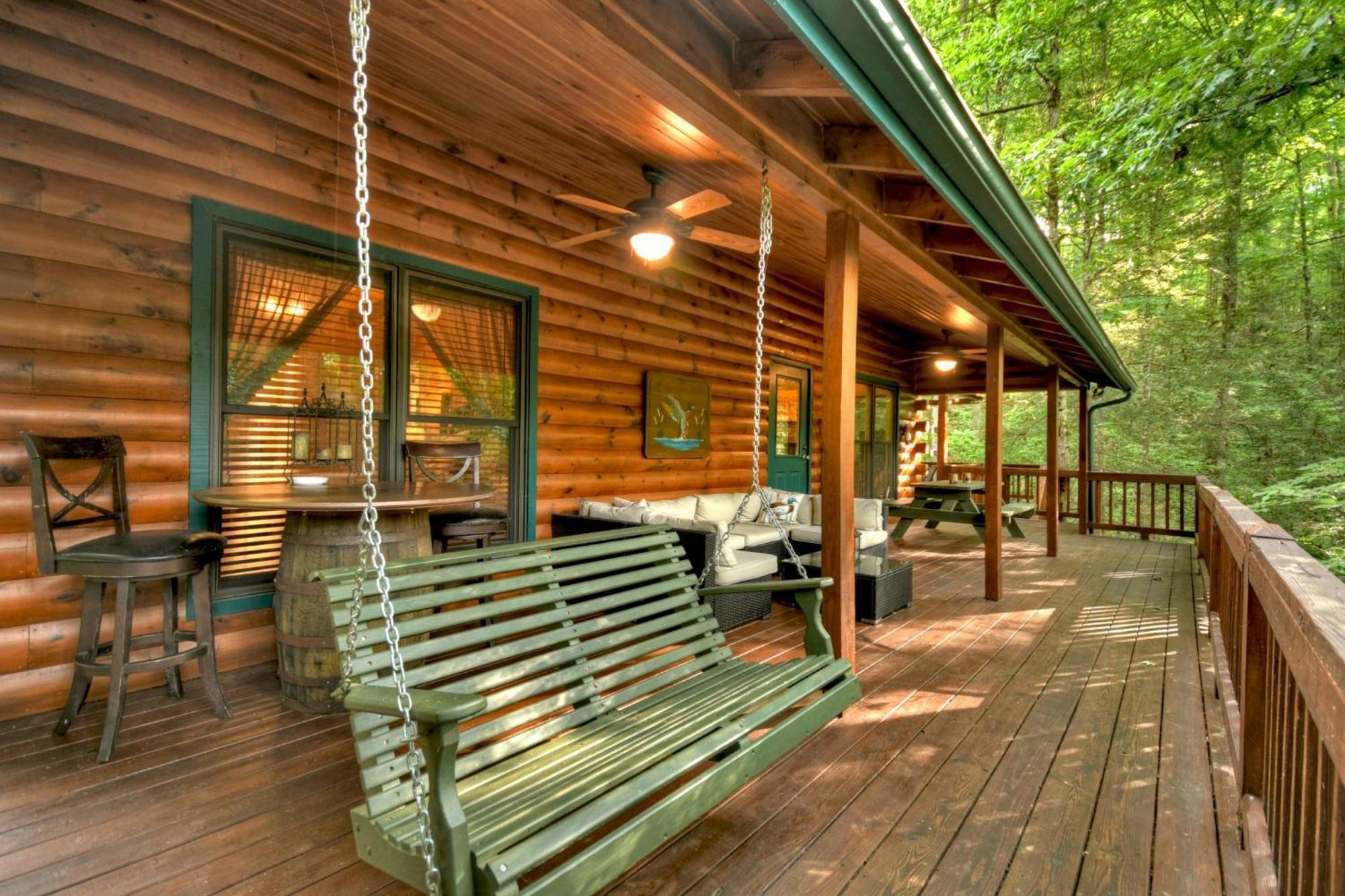 K6 Lodge Gather Around The Firepit Soak In The Hot Tub And Splash In The Creek Blue Ridge Exterior photo