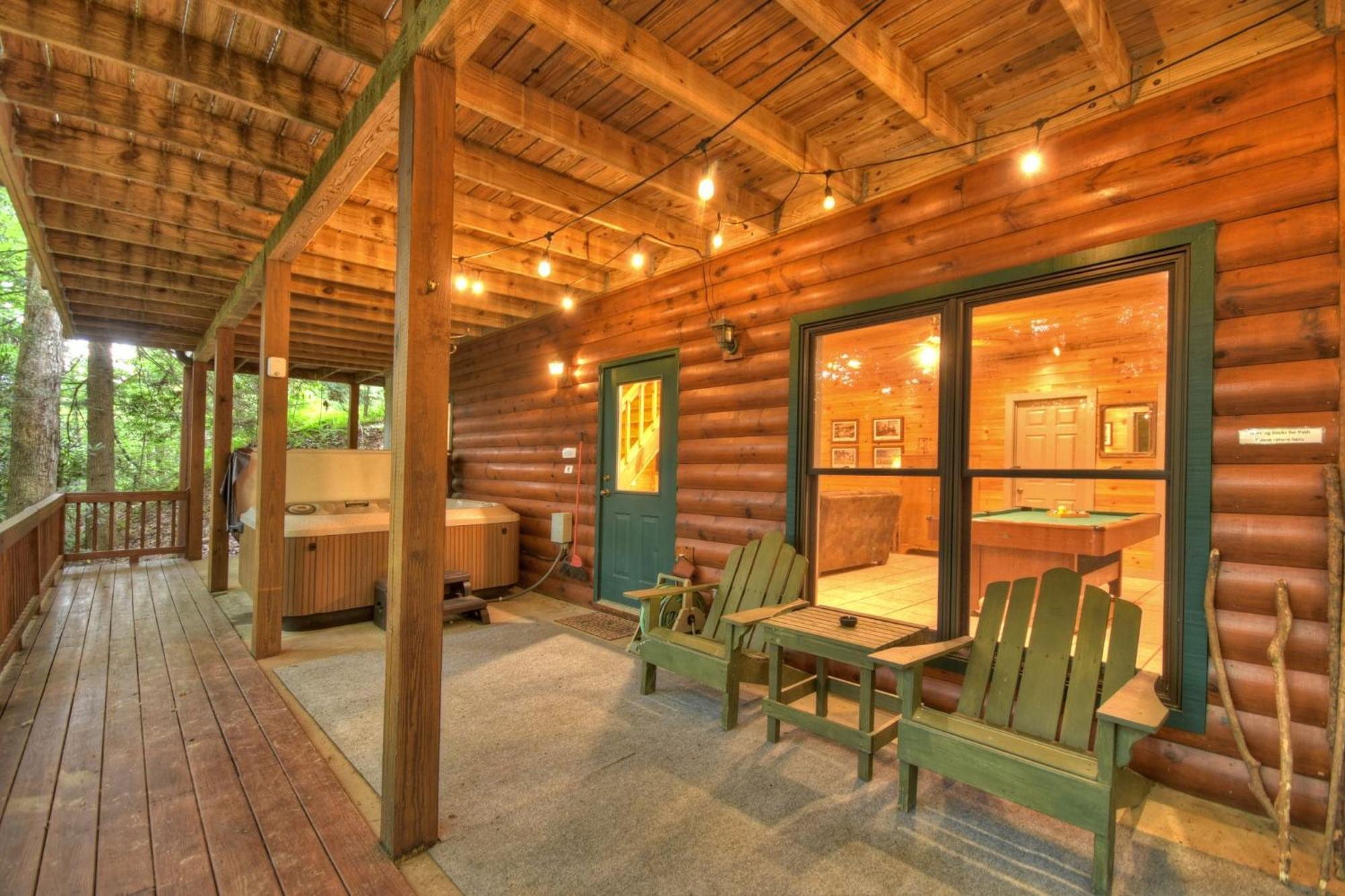 K6 Lodge Gather Around The Firepit Soak In The Hot Tub And Splash In The Creek Blue Ridge Exterior photo